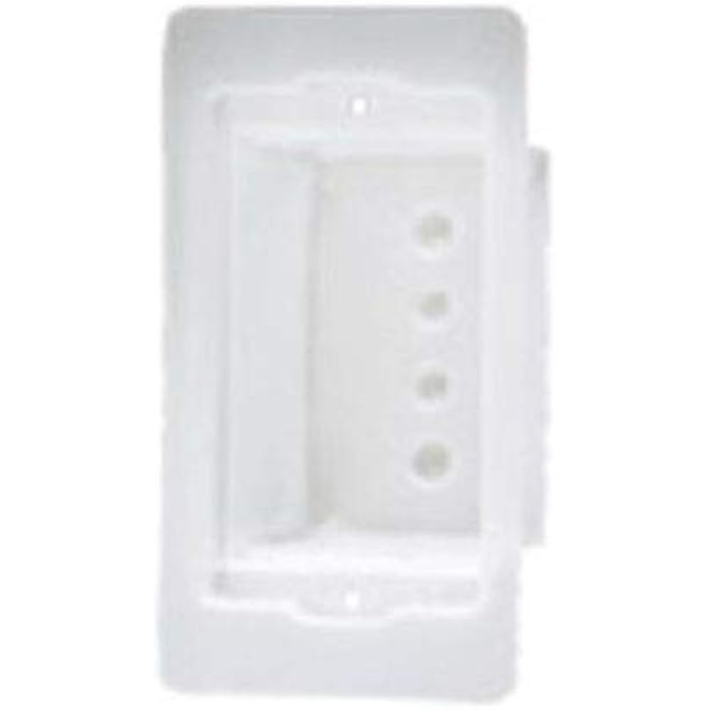 Panasonic Embedded Air Cover for 2 Connecting Holes, Set of 100 WV24921K100