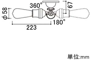 ODELIC [OS256130LC] Residential lighting interior light bracket light