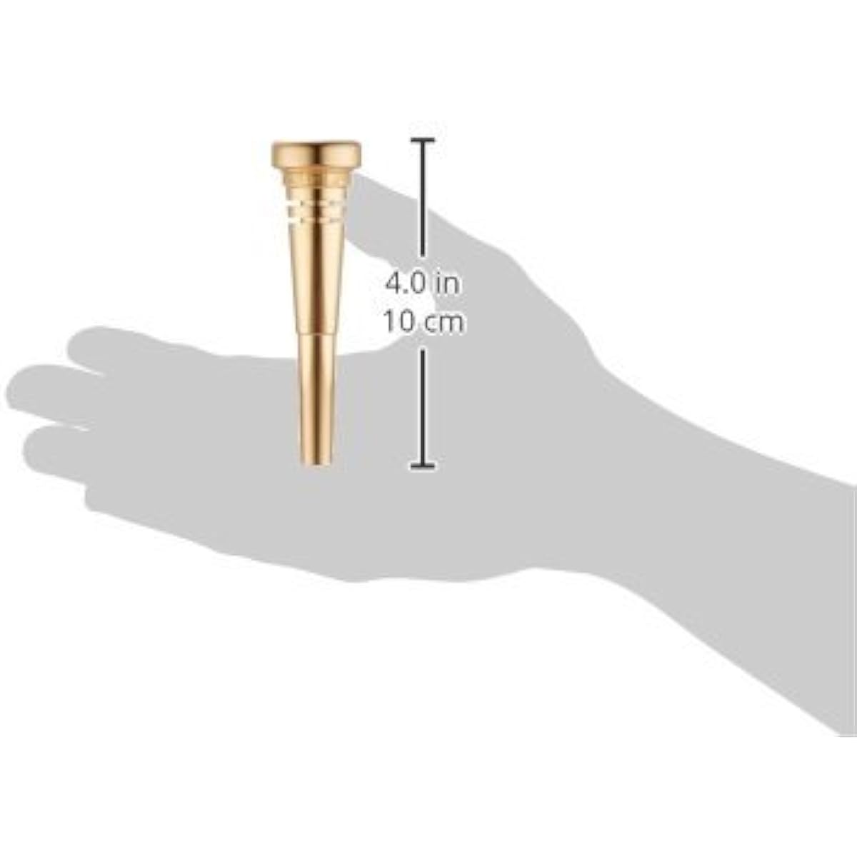 Best Brass Trumpet Mouthpiece 7E Gold Plated Finish