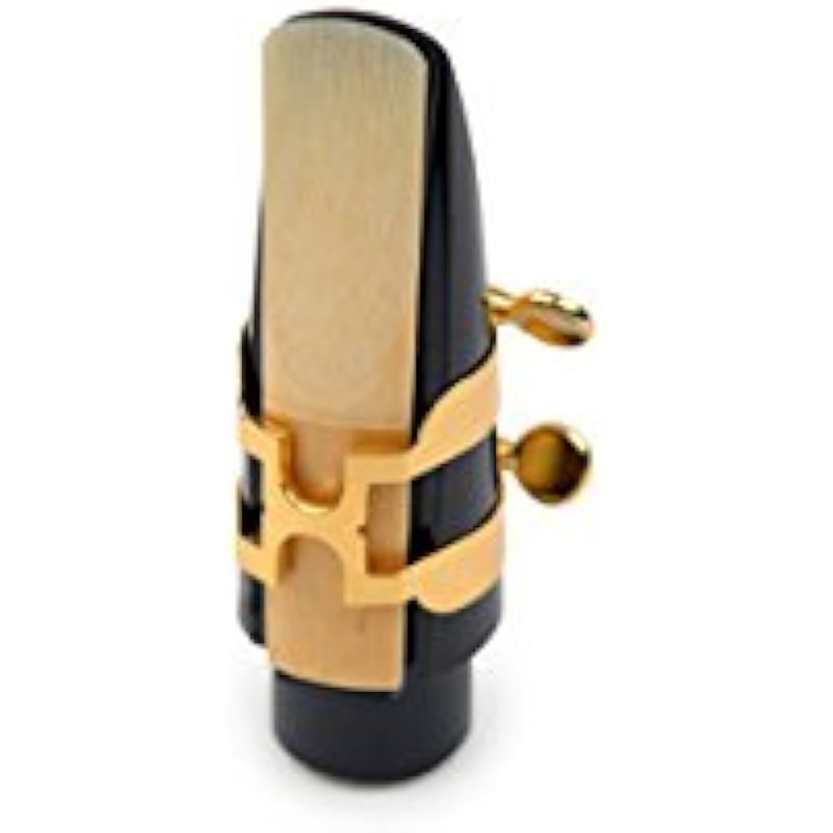 D'Addario Alto Saxophone Ligature HAS1G H Ligature Alto Gold Plated