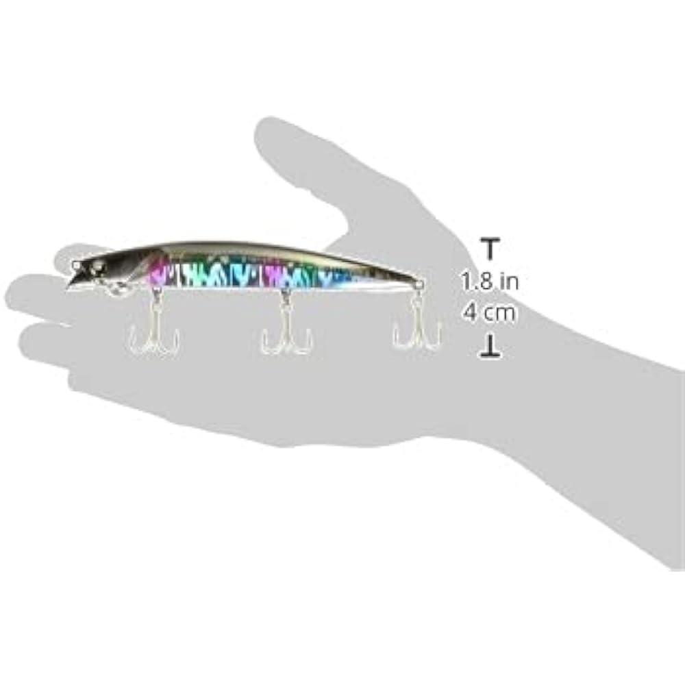 Valley Hill Minnow Garuru 132F #09 Black Can. Lure