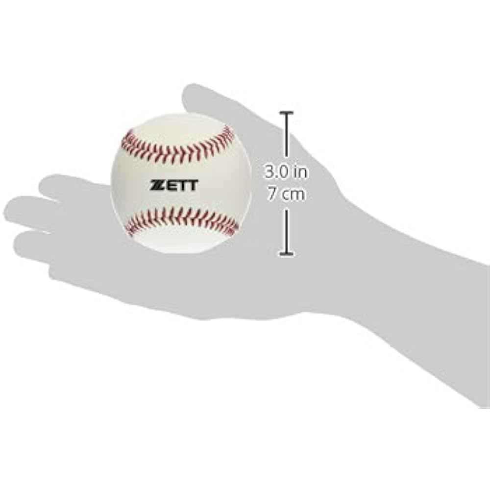 ZETT Baseball Safety Ball (for lower elementary school grades, 1 dozen, 12 balls) BB1400D