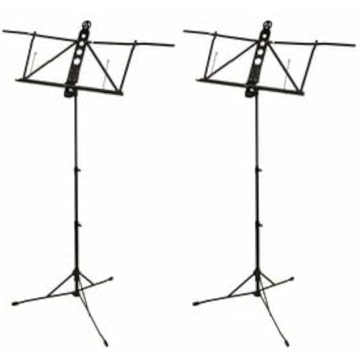 ARIA AMS-100 x 2 Aluminum music stand with special pouch