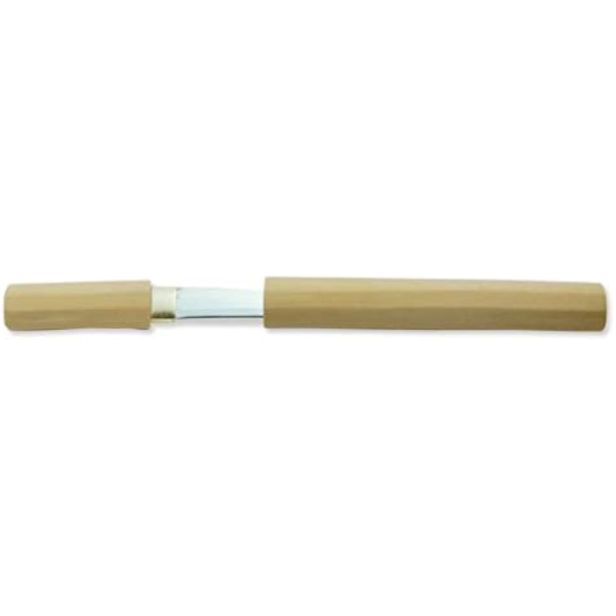 Japanese-made high-quality art sword, short sword, 6-inch white sheath, irregular blade pattern, sword bag included [ZS-506]