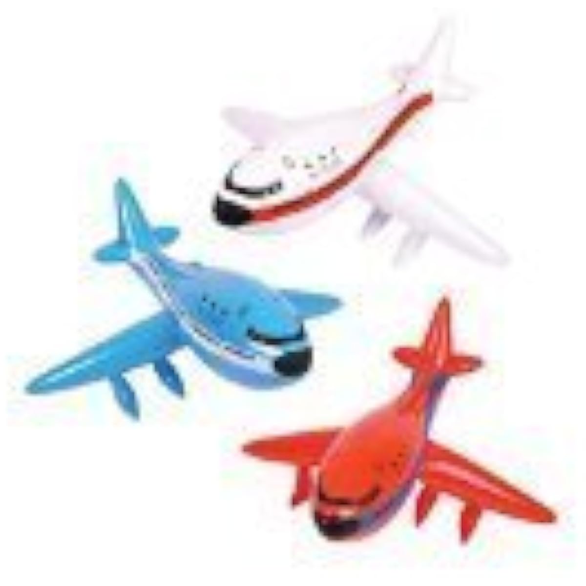 RIN Set of 6 Inflatable Airplane/Jet/747/Inflatable/Planet/Birthday Party Decorations Favors/Decorations/Birthday Party Decorations