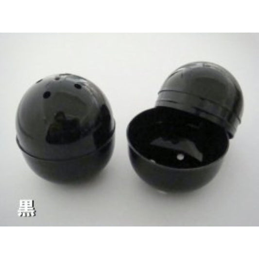 Amuse 48mm Empty Capsules, Black, 500 pcs, Made in Japan