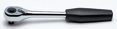 Yamashita Industrial Research Institute Koken 3/8 (9.5mm) SQ. Push button type ratchet handle (resin grip) Total length 200mm 3753JB