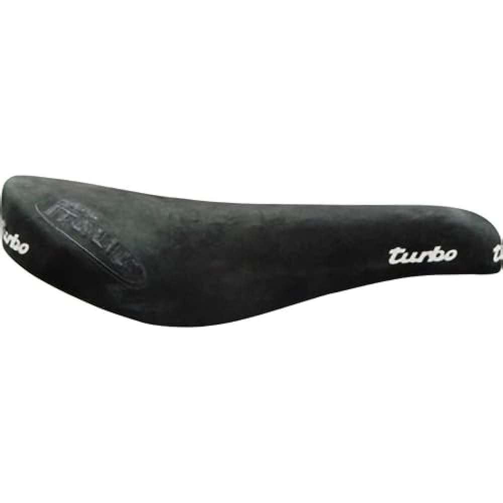 Selle Italia Saddle TURBO 1980 embroidery FeC BLK L