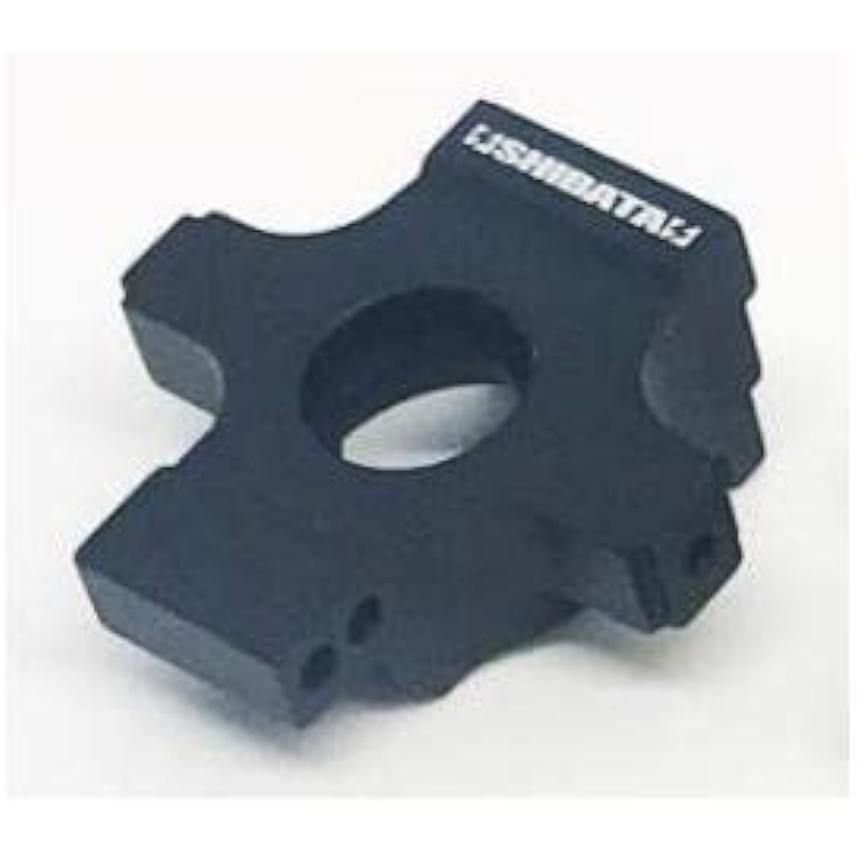 Inset rear aluminum knuckle set (black)