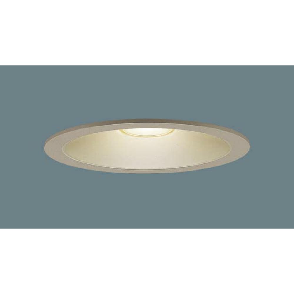 Panasonic Downlight for Under Eaves Daylight White/Shallow 8H/Diffused/Moistureproof/Rainproof/φ150 100 Type Platinum Metallic LRD3205NLE1