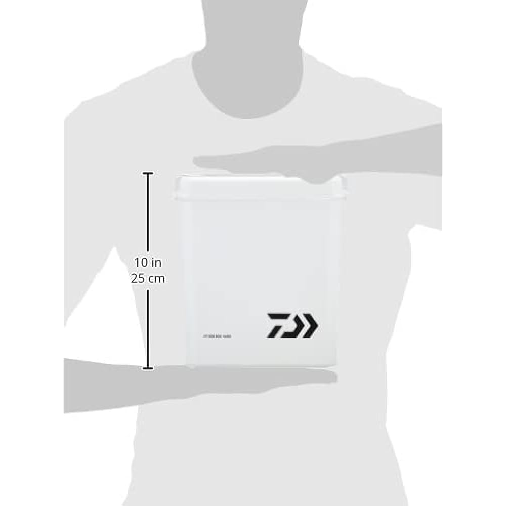 DAIWA CP Side Box Hard White 12.5 x 22 x 24.5 cm 960304