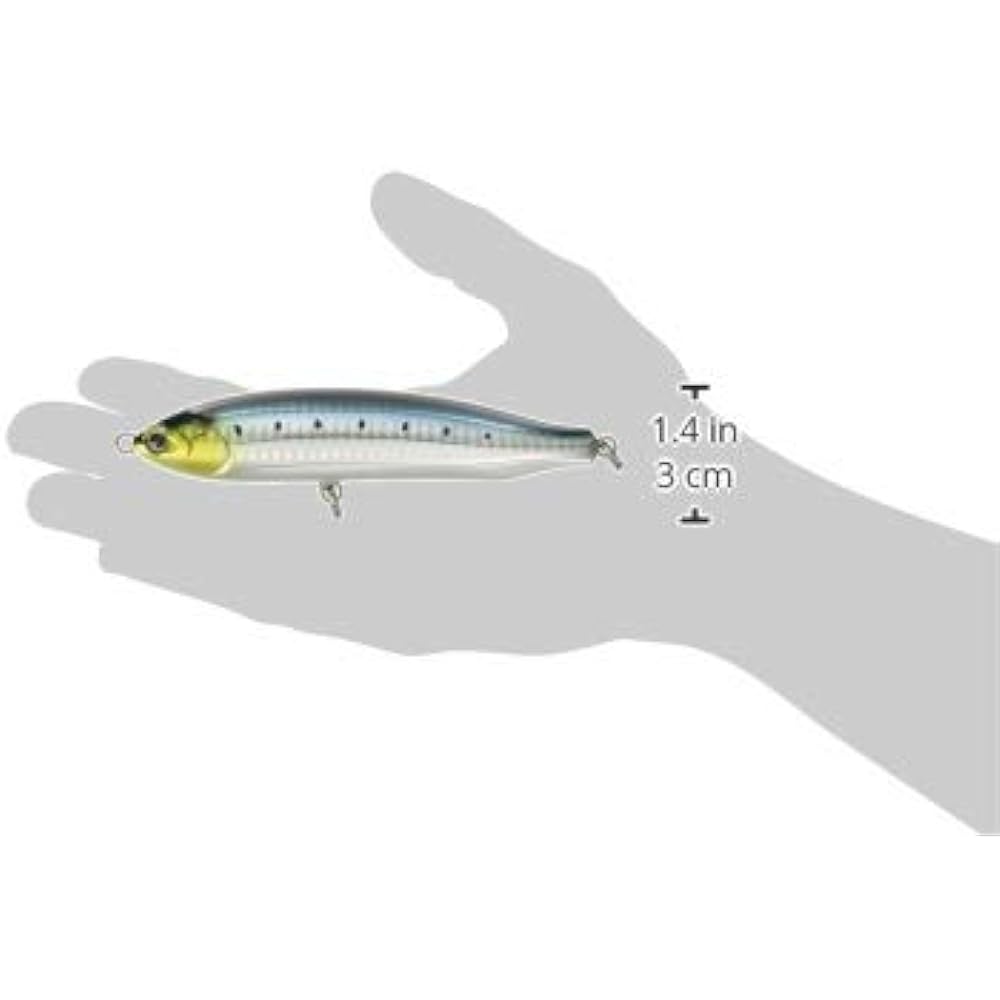 Tacklehouse Pencil Bait Contact Bullitt Sinking Works 120mm 65g Sardine #07 CBP120SW Lure