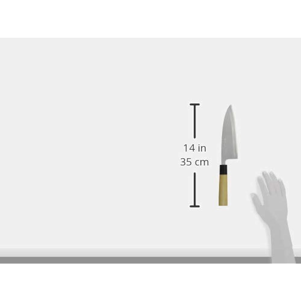 Kanematsu made Japanese steel Deba knife 18cm
