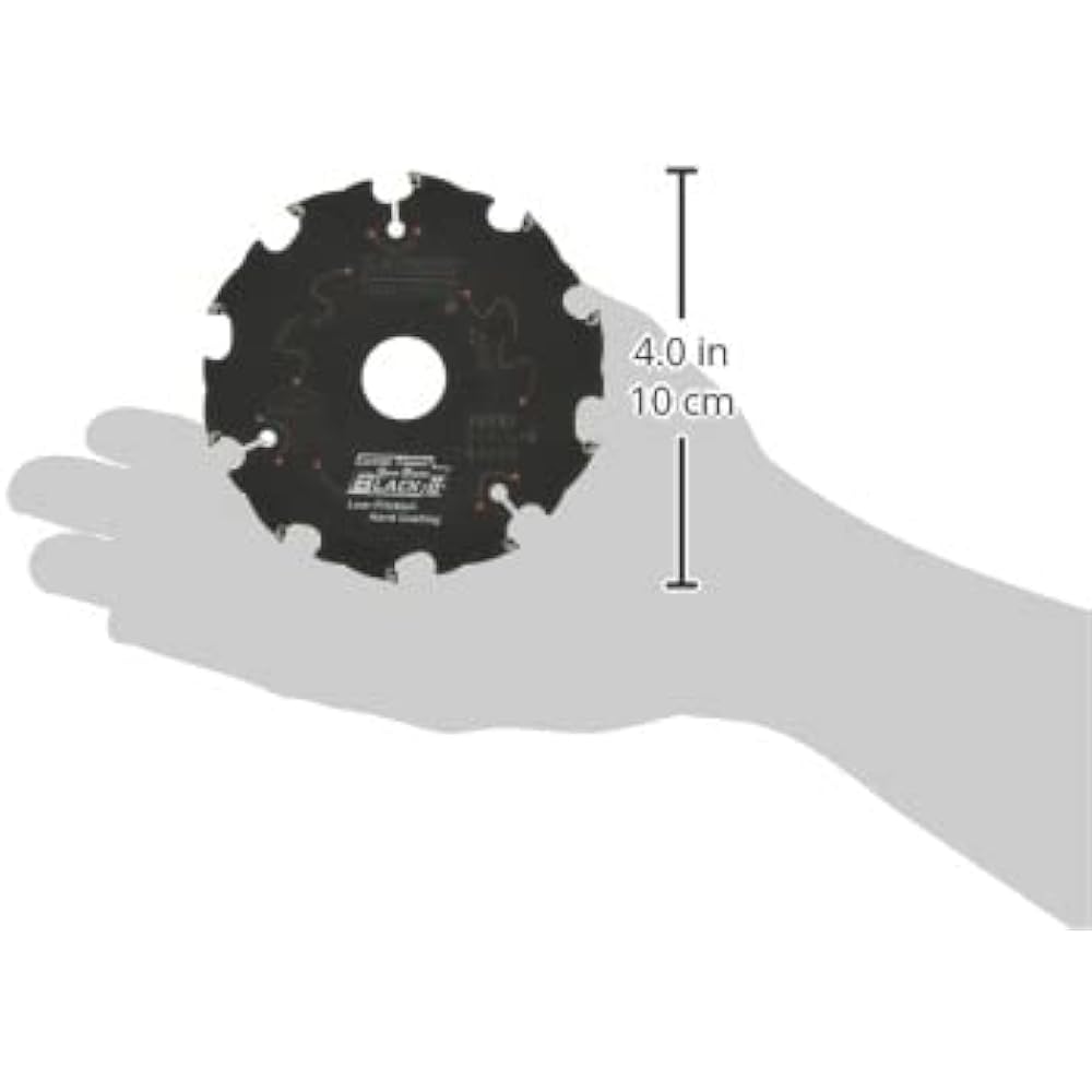 HiKOKI Super Chip Saw (All Diamond Black II) for Hard Ceramic Siding (Outer Diameter 100mm) 0033-6994
