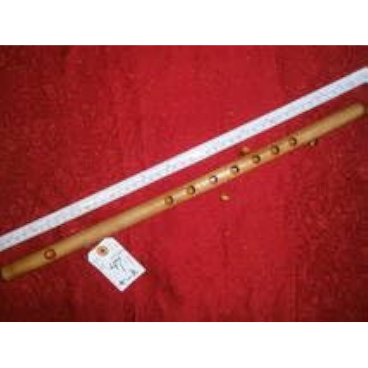 47 For beginners, burnt bamboo, transparent finish, classical style, seven holes, six tuning, made by Negishi Shinobue Workshop