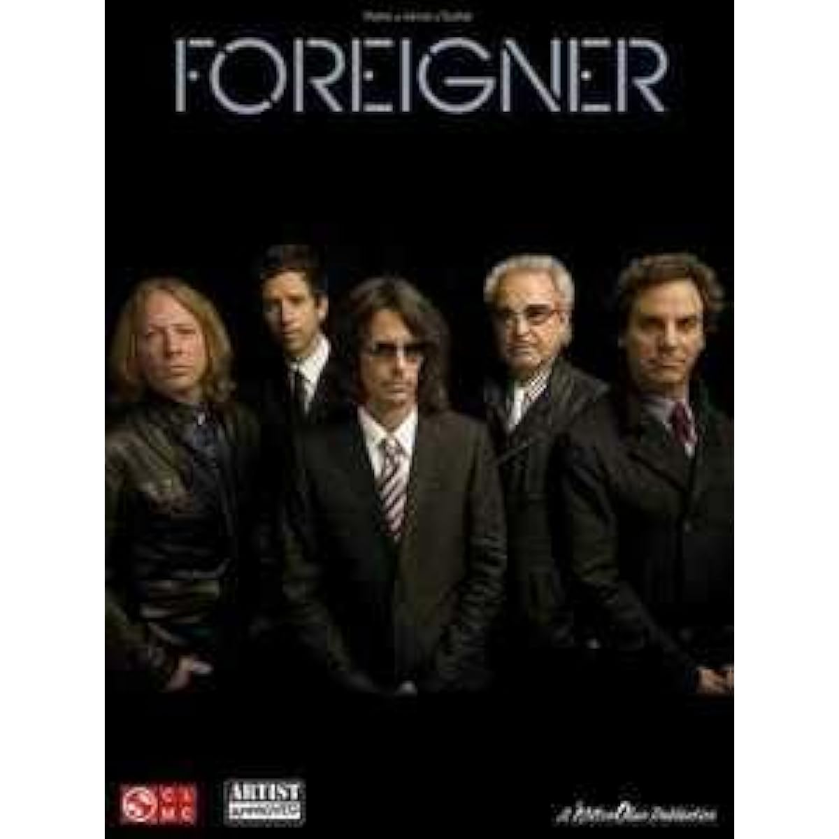Foreigner sheet music vocal piano guitar chords PVG