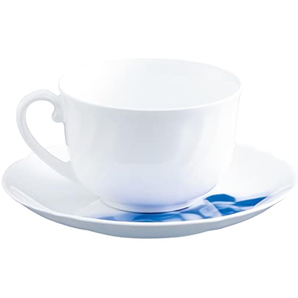 [Okura Toen Washi paper wrapping] Blue Rose Janet Morning Cup & Saucer 59C/8110