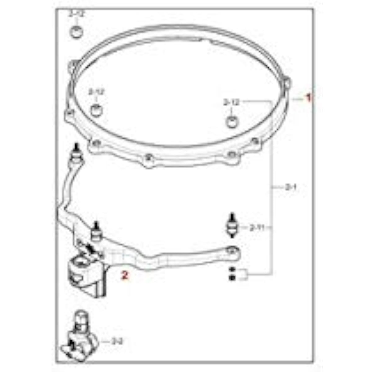 TAMA (Tama) Tam Mount System MQM10