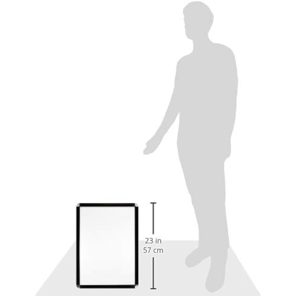 ARTE Open Panel Light P B3 (364 x 515mm) Black x Silver OPL-B3-BK1