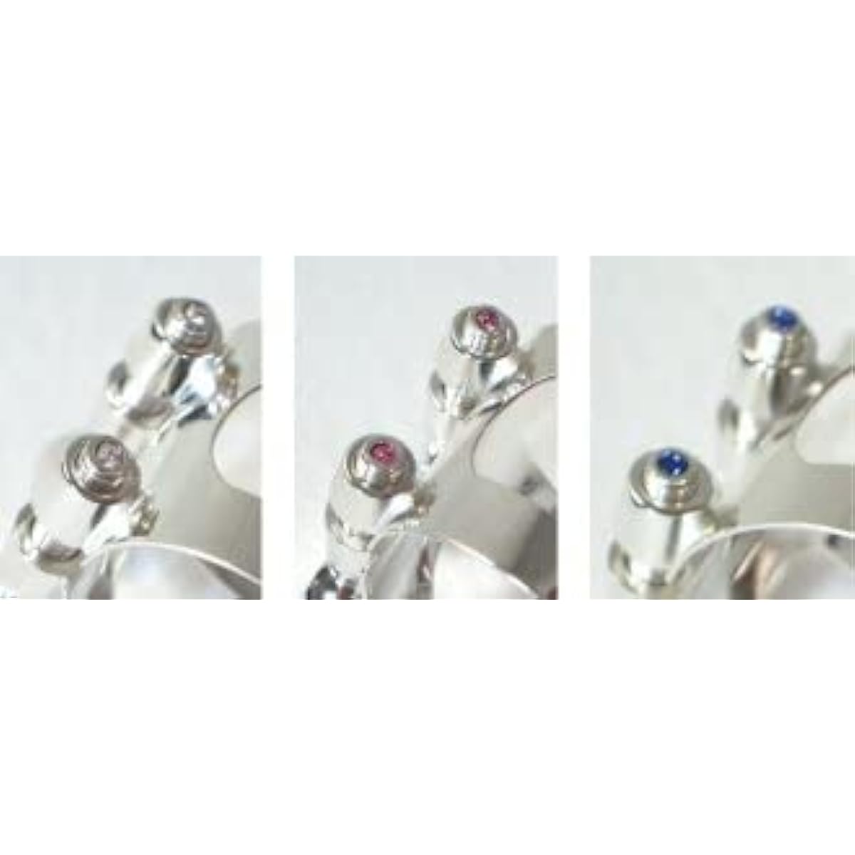 BULLSEYE B Clarinet Ligature Bulls EX Select (Crystal)