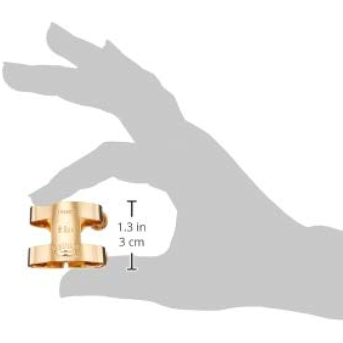 Bonnard Baritone Saxophone Ligature Reverse Closure Pink Gold Plate Finish (2256UPG)