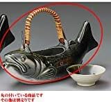 3 セット drinking vessels イワナbone sake (small) [285 x 85 x 105mm・380cc] Japanese food ware, ryokan, inn, izakaya, restaurant, business use