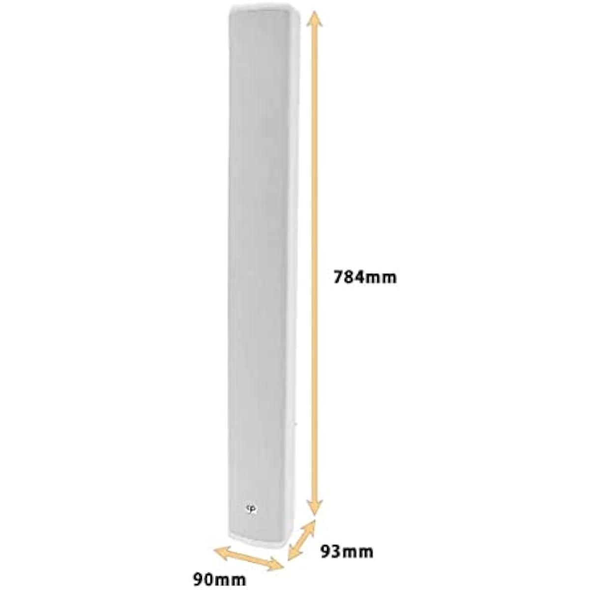 CLASSIC PRO Line Array Speaker, White, Height 784mm