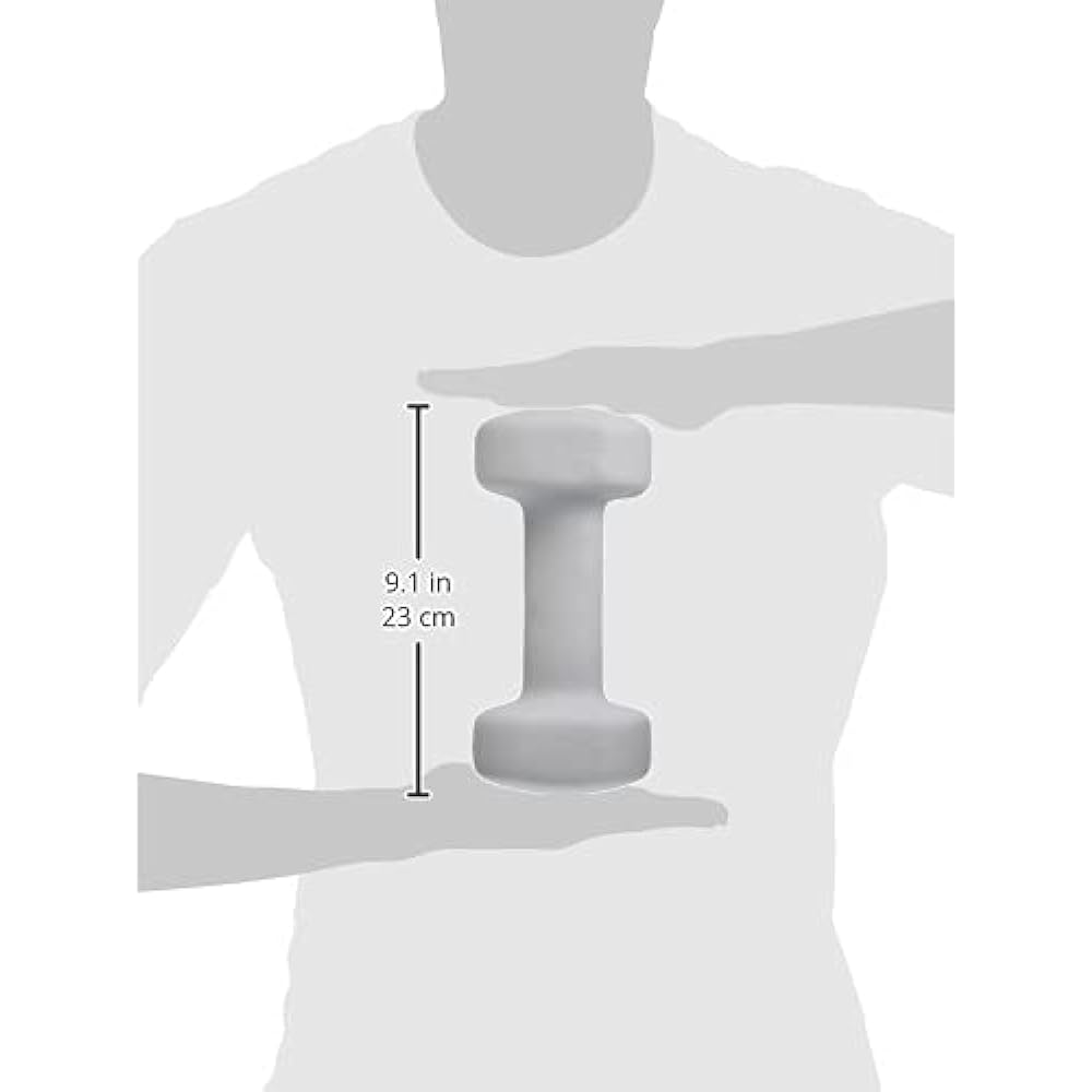 La-VIE No-Slip Dumbbell 5kg 1 Piece Easy to Grip Muscle Training 3B-3413 [Manufacturer Genuine Product]