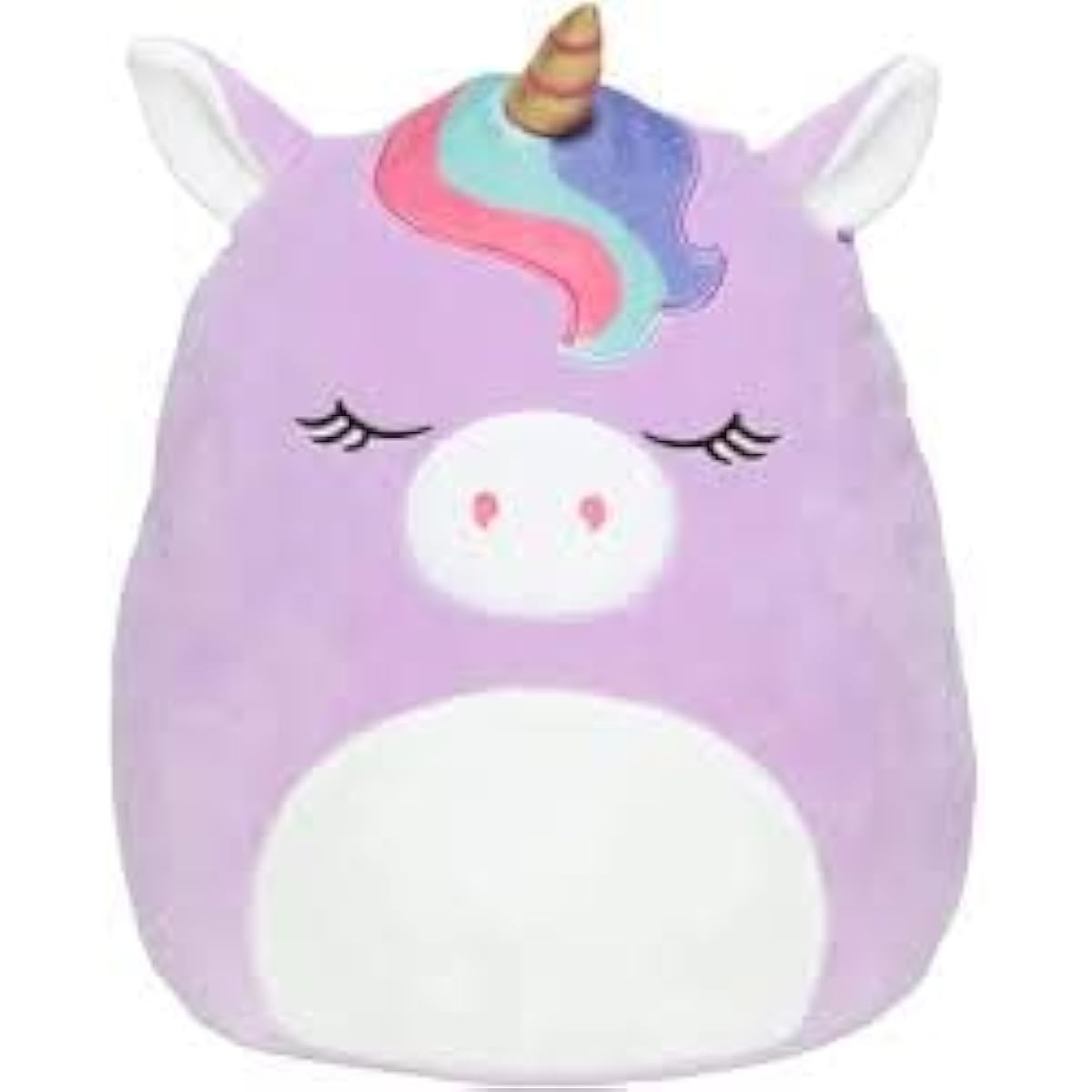 Squishmallow Official Kellytoy Squishy Soft Plush Animal (7" Sylvia the Unicorn)