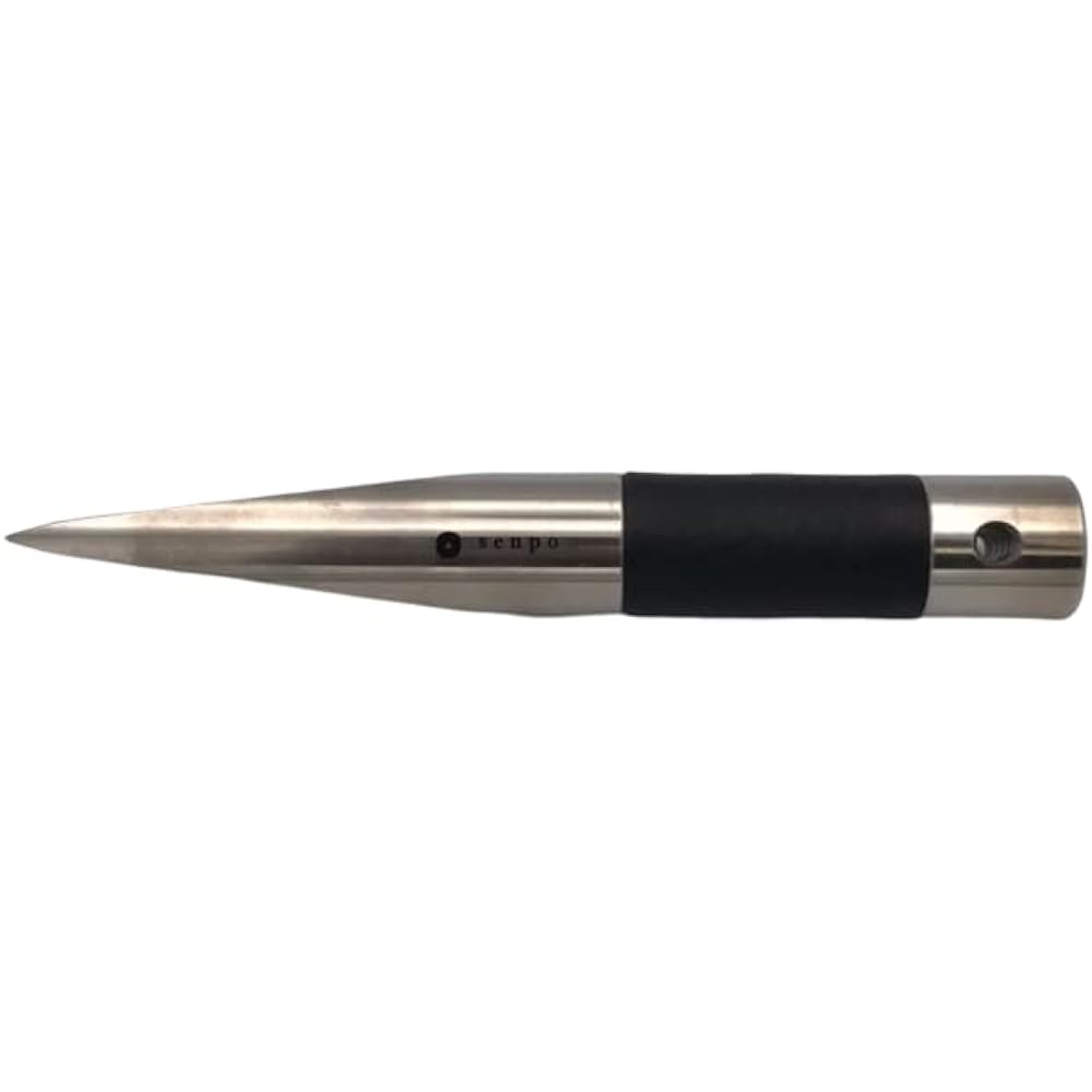 Owari no Outsuke Camping Wedge Spearhead Black
