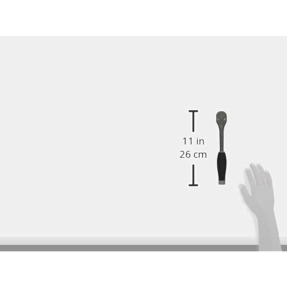 Koken 1/2(12.7mm)SQ. In-Agricultural Ratchet Handle Total Length 250mm D4753J