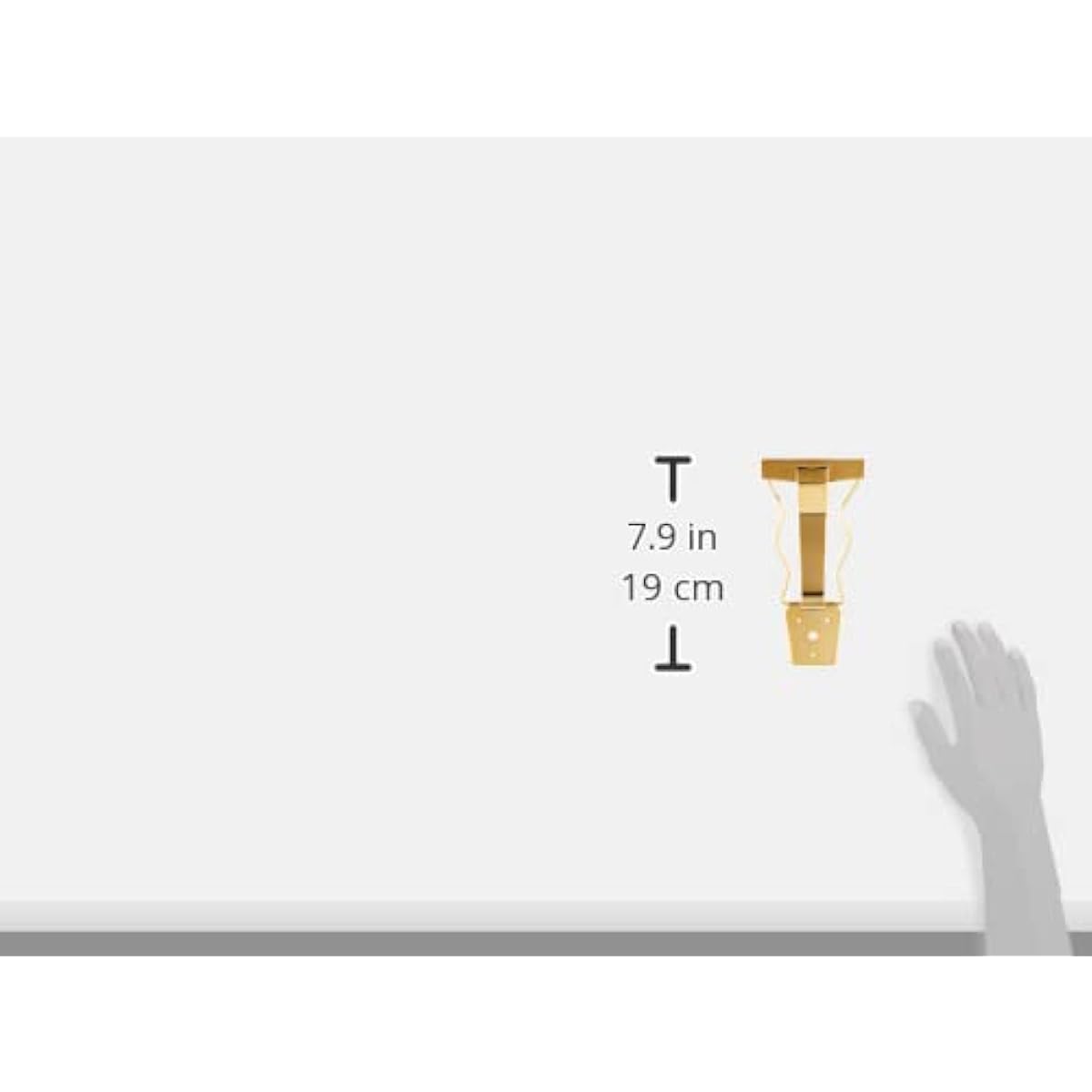 Scud 175 type tailpiece gold TP-175GS
