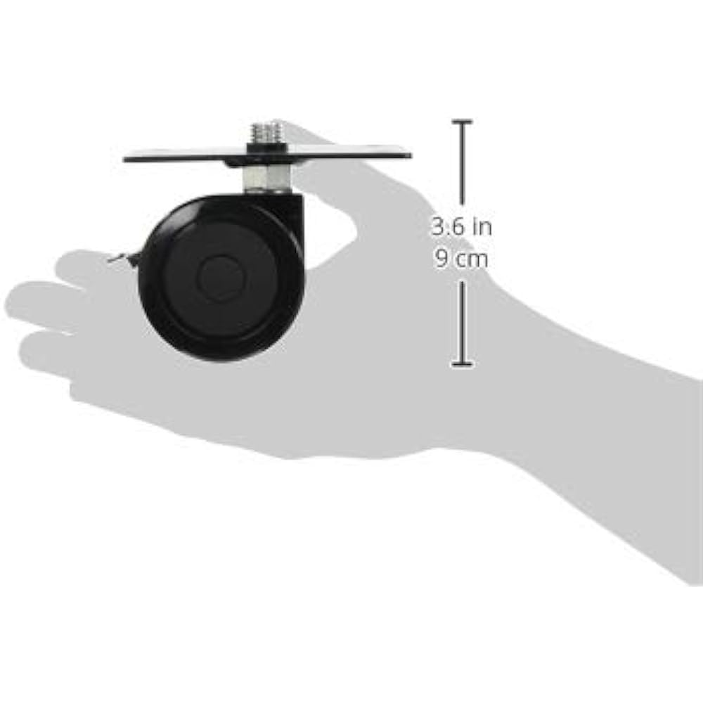 Hayami Industries [HAMILeX] Glenn series G-3623/3624 compatible casters KP-60CT [6 pieces 1 set]