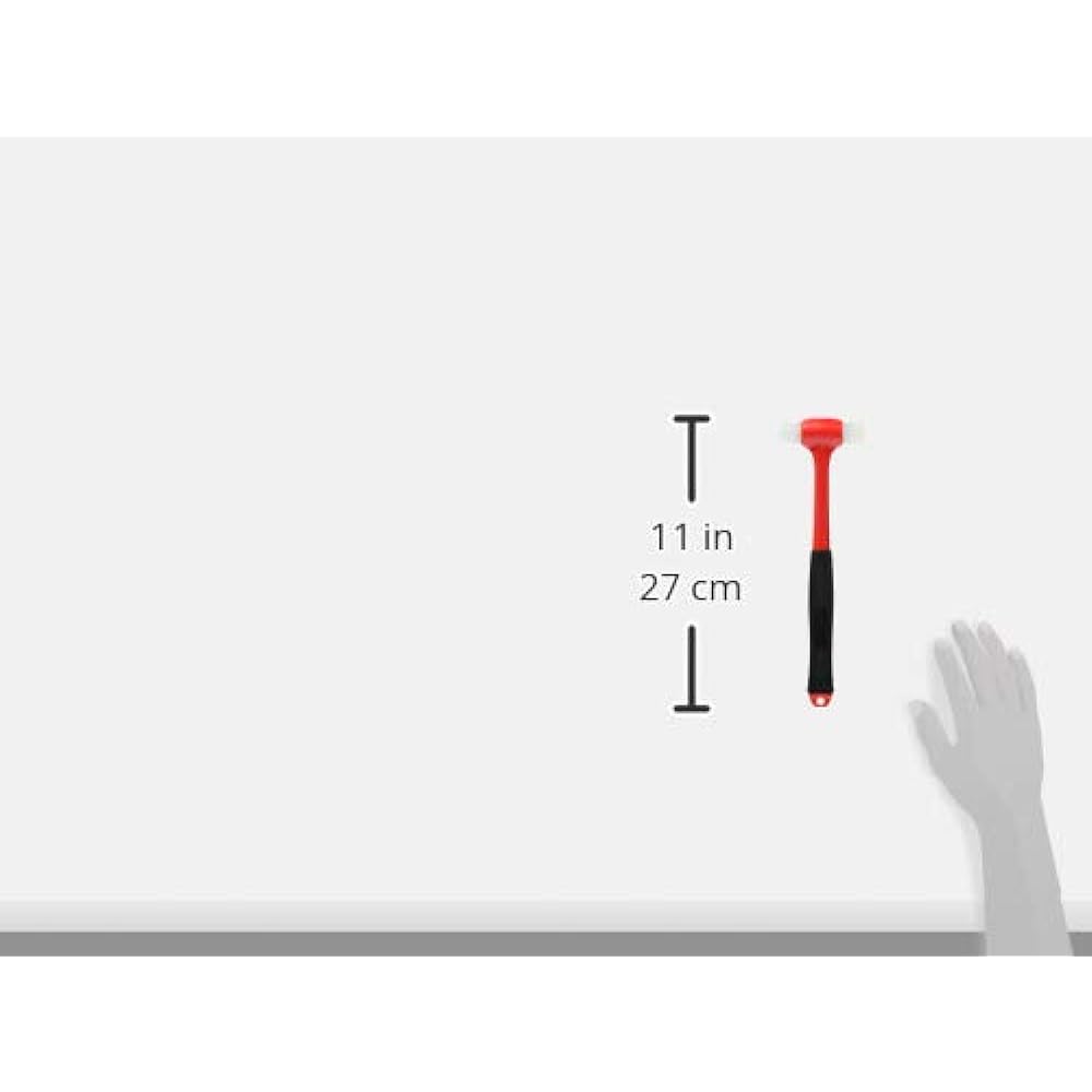 ANEX Plastic Hammer Medium No.9007 [Bulk Purchase] 6 pieces