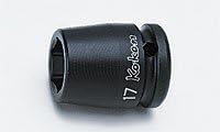 Yamashita Industrial Research Institute (Ko-ken) Impact Socket Hexagon 18400M-58 Drive Angle: 25.4 x 58 x Total Length: 75mm