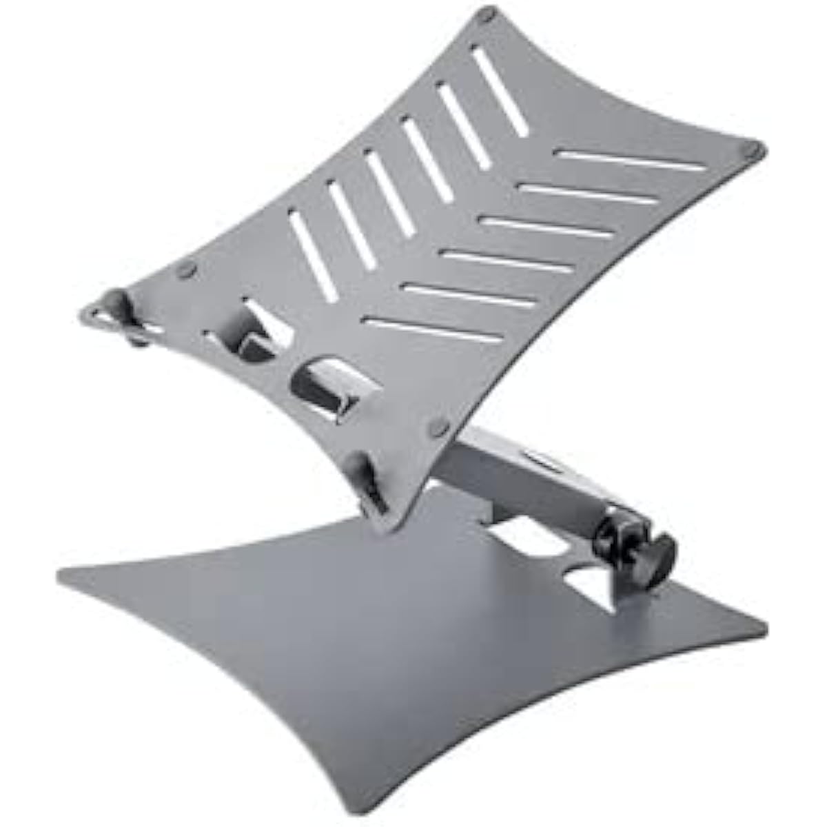 K&M Z-shaped foldable laptop stand - gray