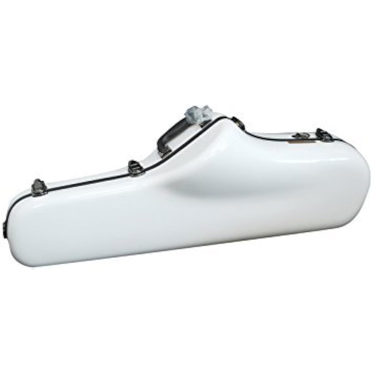 C.C. Shiny Case II Tenor Saxophone Case CC2-TS-WH White