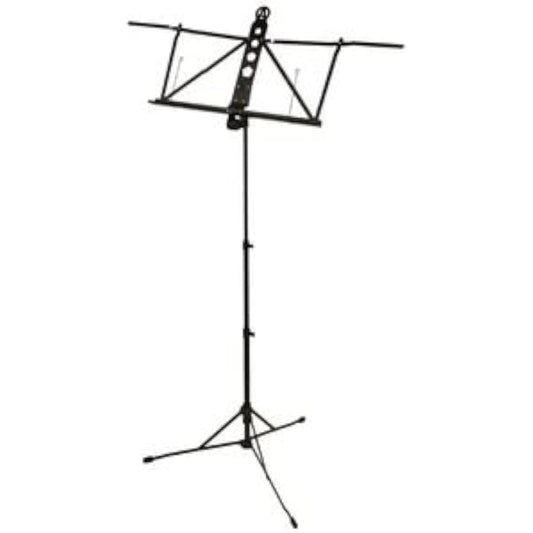 Set of 2 music stands, lightweight, made of aluminum, ARIA AMS-100, with carrying pouch, music stand, music stand