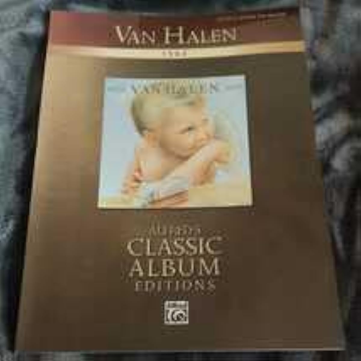Van Halen guitar score 1984 sheet music Eddie Van Halen guitar (TAB included) score (traceable) ok
