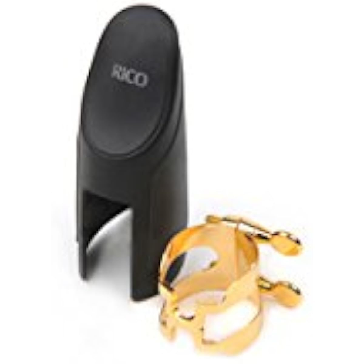 D'Addario Alto Saxophone Ligature HAS1G H Ligature Alto Gold Plated
