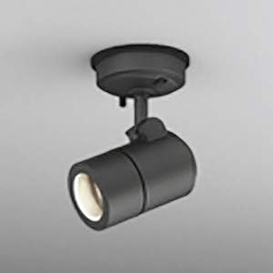 ODELIC [Construction required] Exterior LED spotlight [Lamp sold separately] Black: OG254588