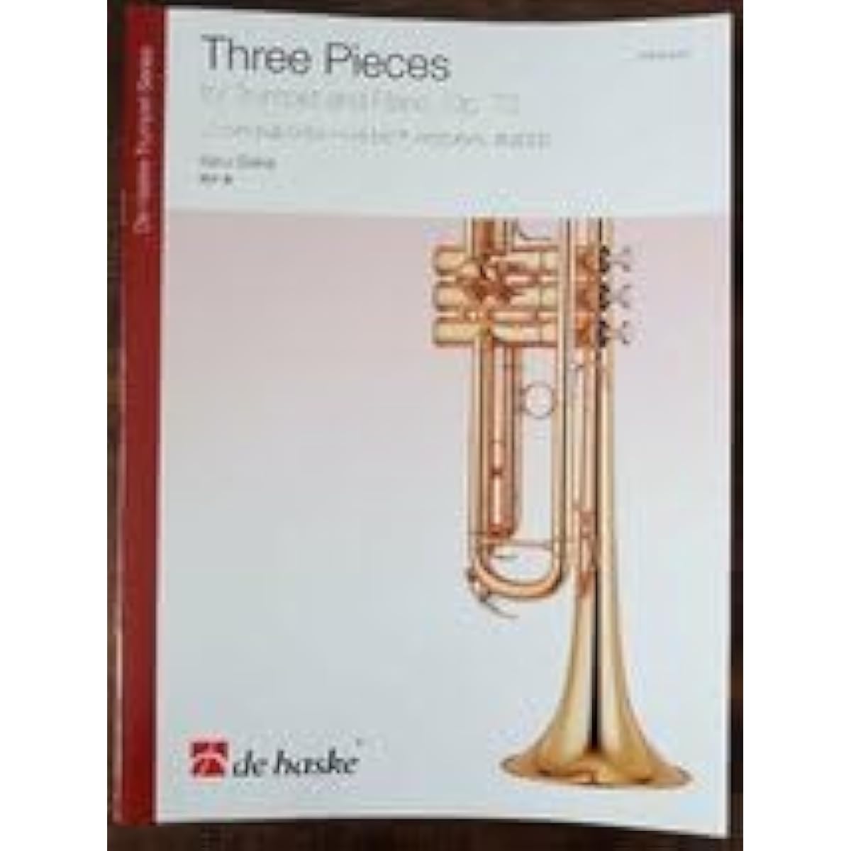 Trumpet sheet music: Itaru Sakai: Three Pieces, Op. 72, for solo trumpet and piano