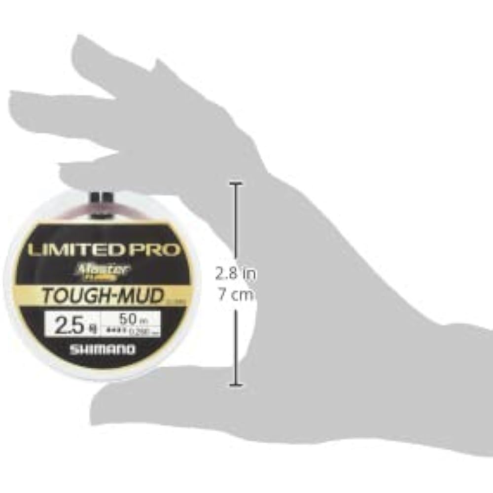 Shimano Line Limited Pro Master Fluoro TOUGH-MUD 50m Mud Gray