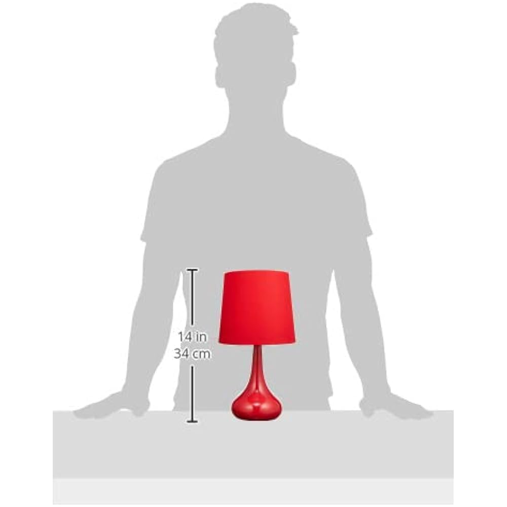 Ishiguro Touch Sensor Lamp L All Red 20631 Φ175×H330mm