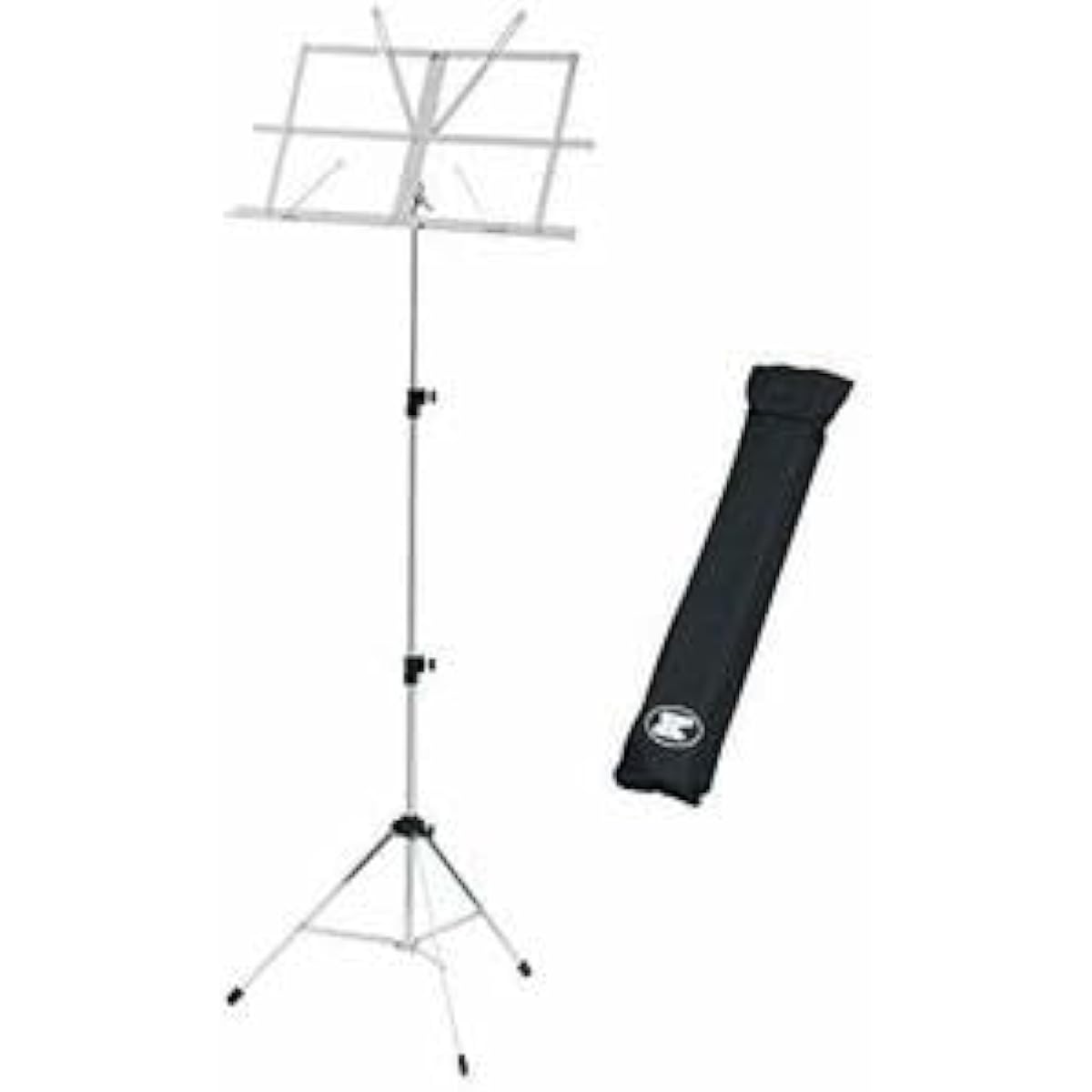 Kikutani Music Stand, Folding Type, KMS-3, Chrome Plated