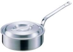 Akao Aluminum DON One Hand Deep Pot 24cm Aluminum Alloy, Handle (Aluminum Die Cast) Japan AKT19024