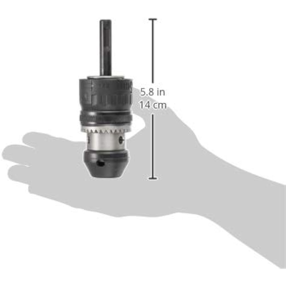 Hammer chuck for Panasonic hammer drill SDS plus type shank chuck handle included φ2.5~13mm L126mm EZ9HX401