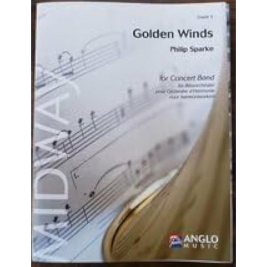 Wind Orchestra Score Philip Sparke Golden Winds Listenable Score and Parts Set