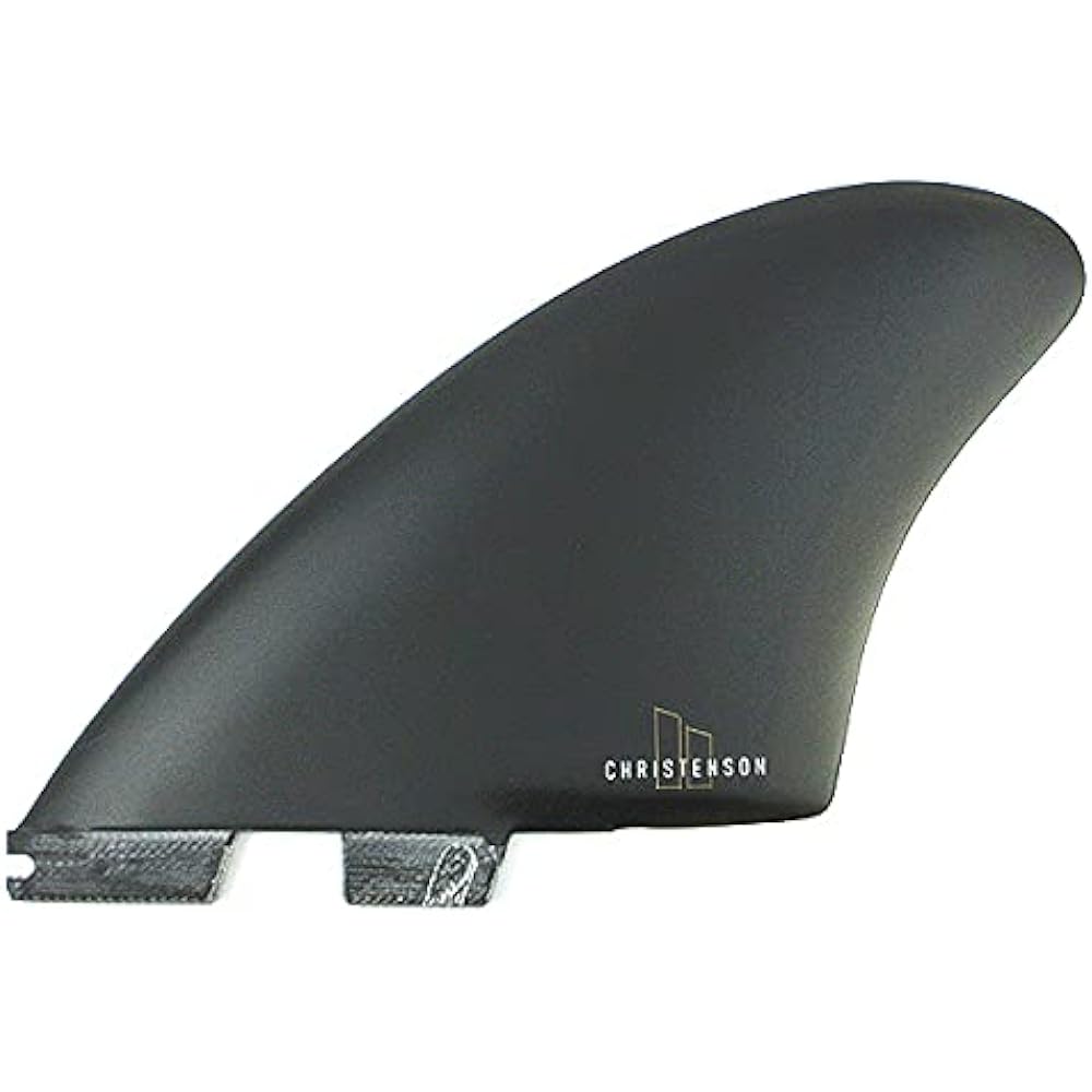 FCS2 FIN/FCS2 CHRIS CHRISTENSON/Chris Christenson KEEL TWIN PG BLACK Performance Glass Twin Keel Fin Set of 2 [Parallel Import]