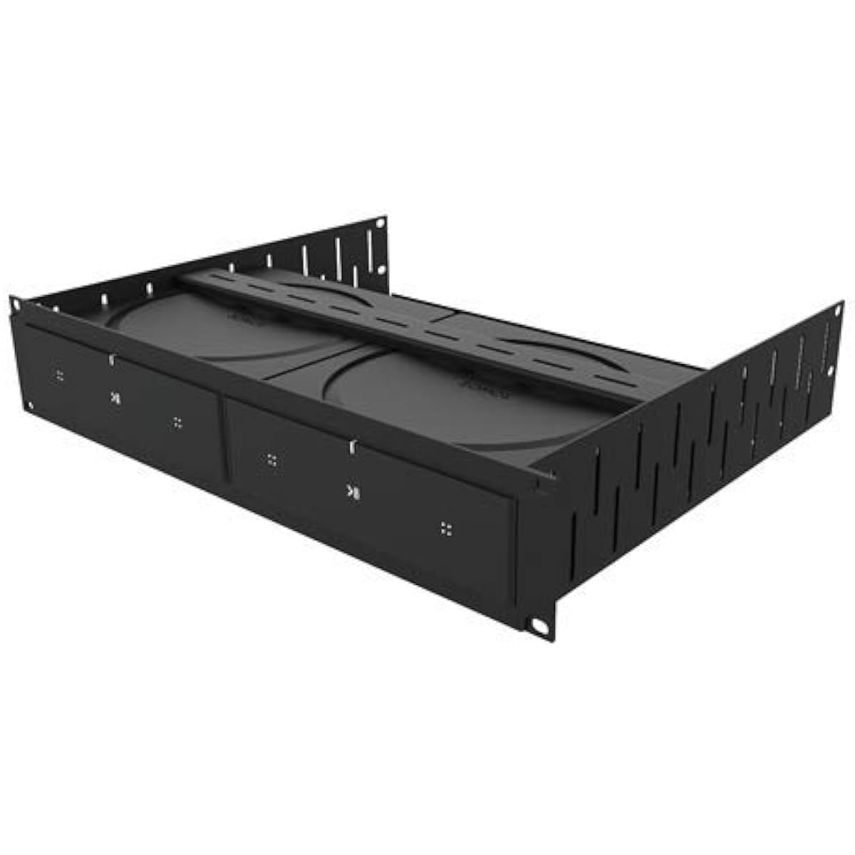 Penn Elcom Custom Media Rack Shelf Compatible with 2 Sonos Amp Units